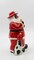 African American Firefighter Christmas Santa with Dalmation Dog Cookie Jar, Home Décor, Gift for Her, Him, Dad, Mom, Kitchen Décor